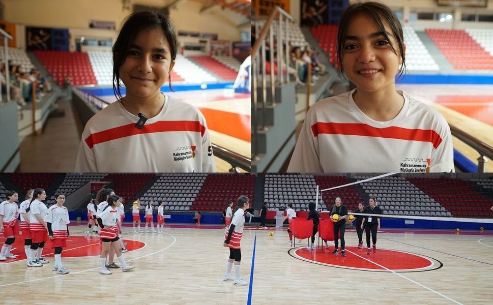 Kahramanmaraş'ta Kadın Voleyboluna Güçlü Altyapı Desteği