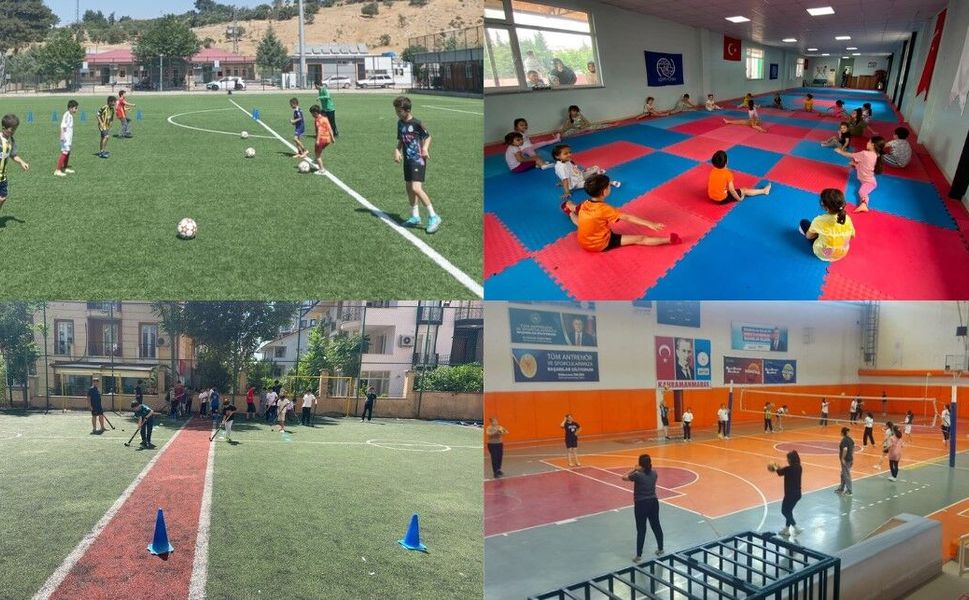 Kahramanmaraş’ta spor okullarına 19 bini aşkın başvuru