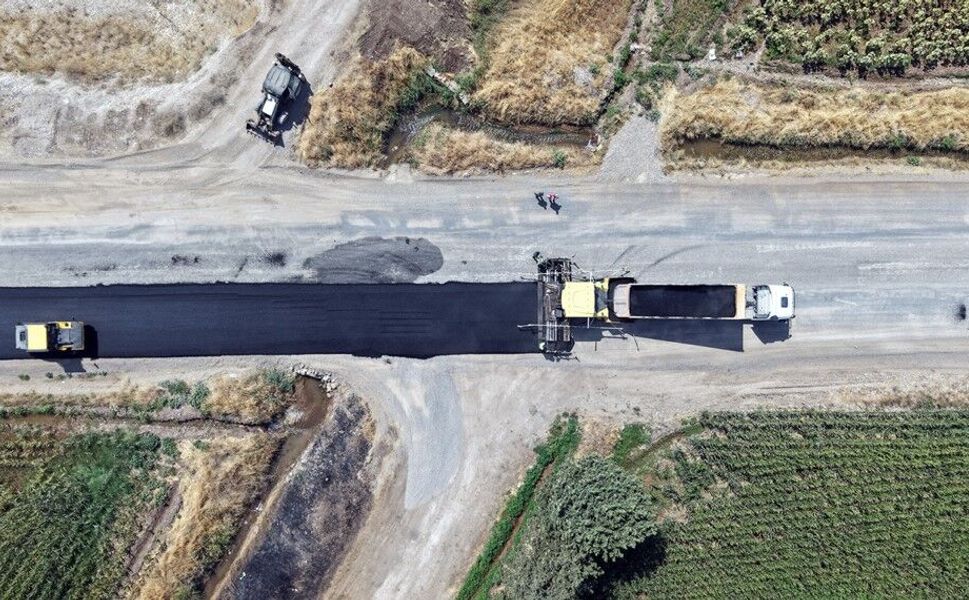 Depremlerde hasar gören Kahramanmaraş'taki ulaşım ağı yenileniyor