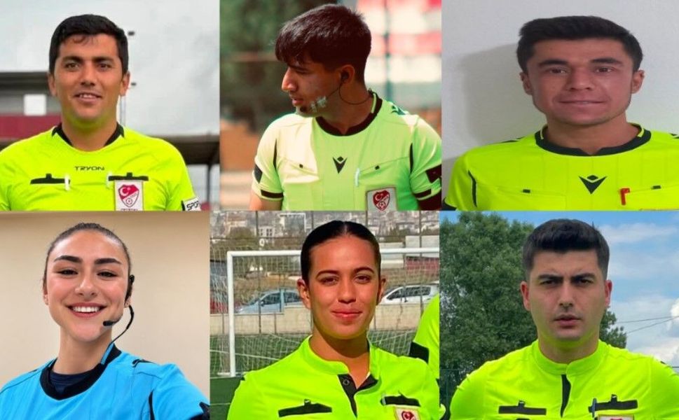 Kahramanmaraşlı 12 hakem üst klasmana yükseldi