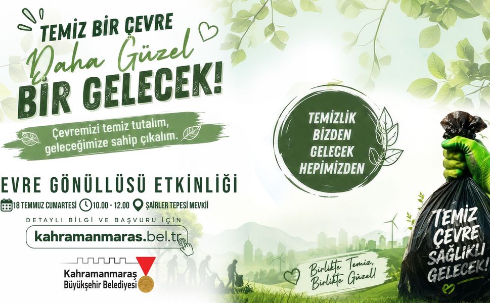 Çevre Gönüllüleri Şairler Tepesi’nde Buluşuyor
