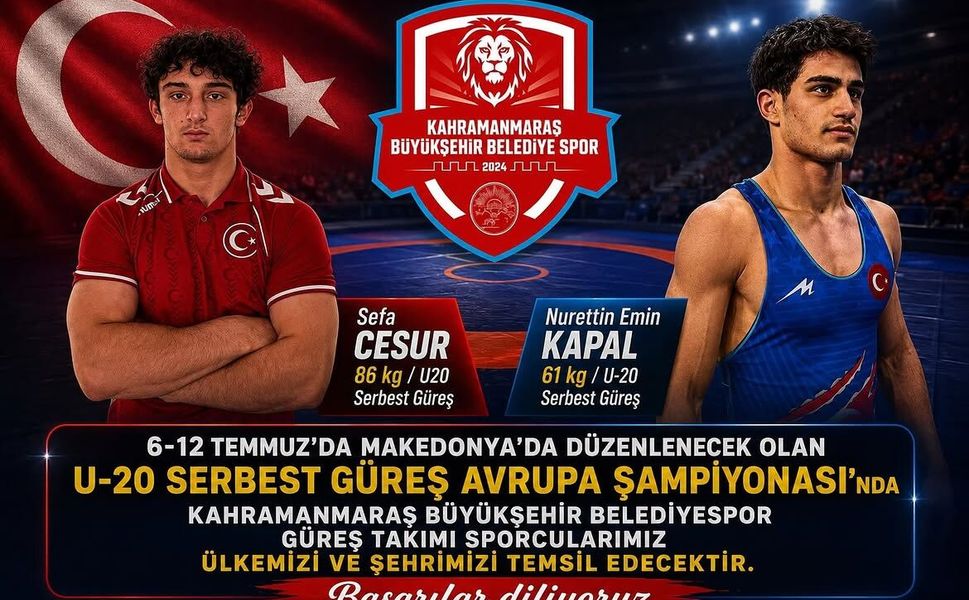 Büyükşehir’in Genç Pehlivanları Avrupa Şampiyonası’nda