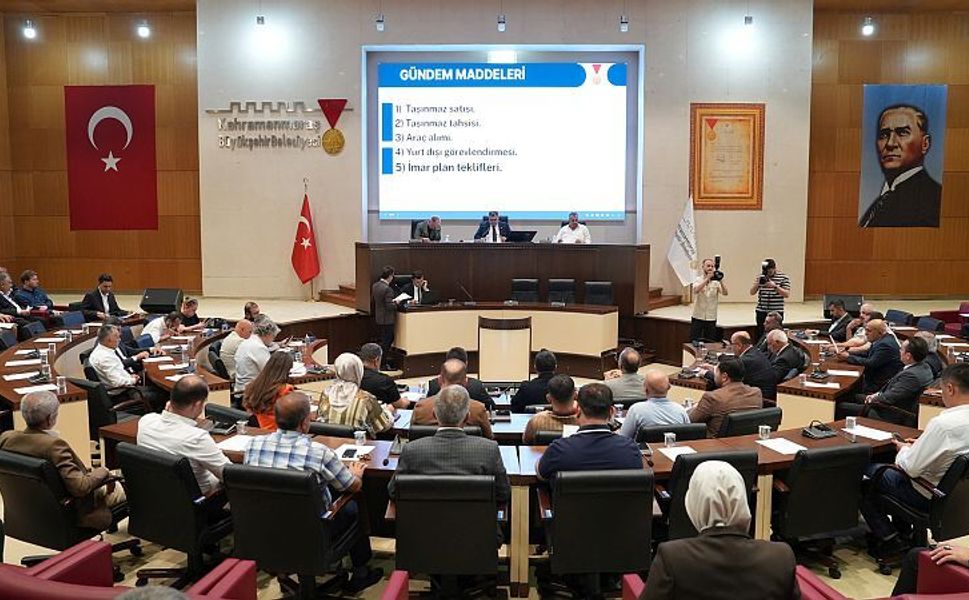 Büyükşehir Meclisi Temmuz Ayı Toplantısını Gerçekleştirdi
