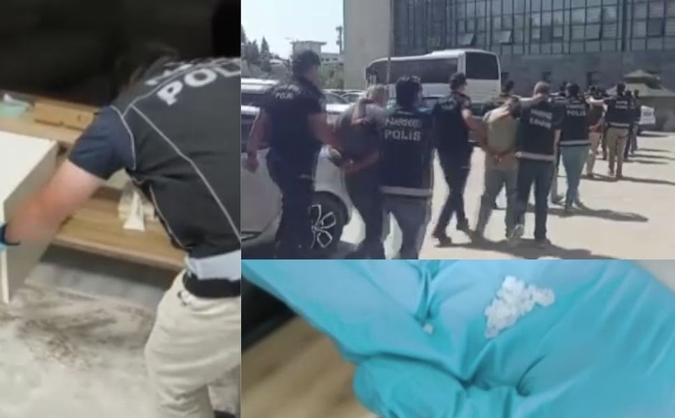 Kahramanmaraş'ta uyuşturucu operasyonu: 25 tutuklama