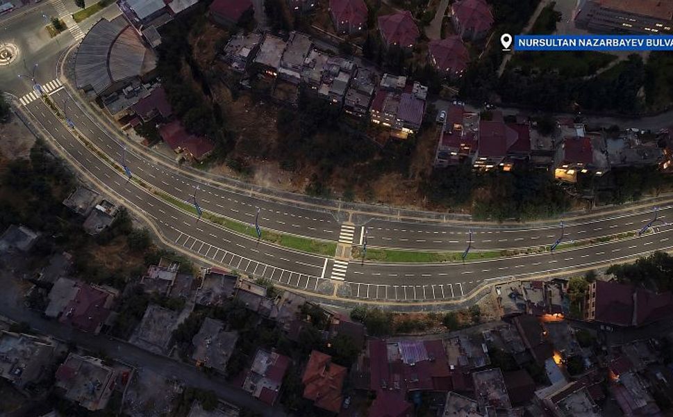 Şehrin Önemli Arteri Modern Kimliğine Kavuşuyor