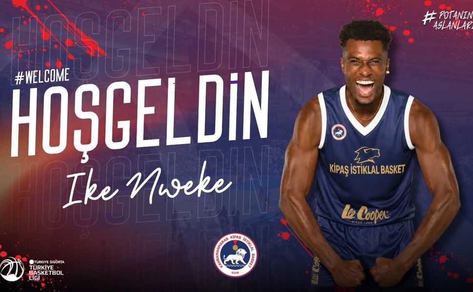 KİPAŞ İstiklal Basket’ten Dev Transfer: Ike Nweke Kahramanmaraş’ta