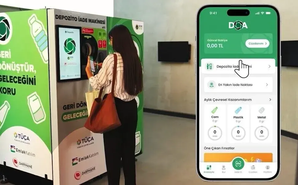 DOA ile Toplanan Ambalaj Sayısı 5 Günde 7,6 Milyona Ulaştı
