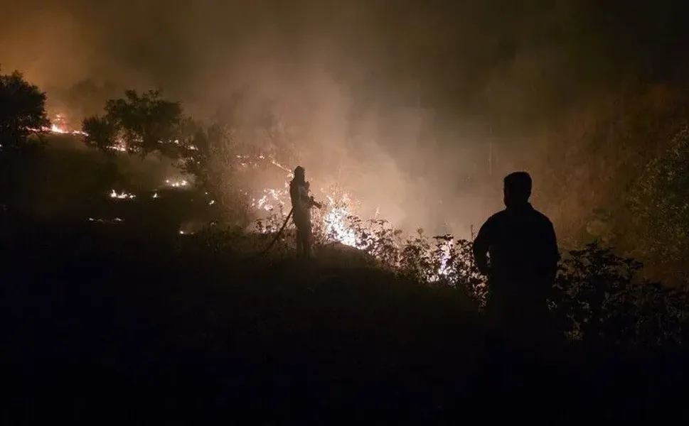 Orman Yangınında Omuz Omuza Mücadele! Adıyaman'dan Kahramanmaraş'a Teşekkür