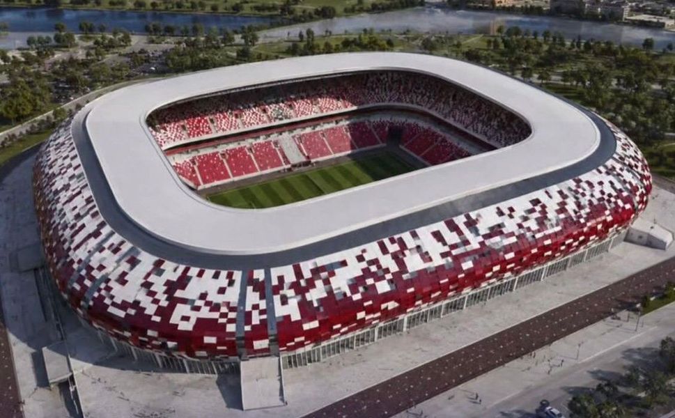Kahramanmaraşlı iş insanı Kazakistan’ın en büyük stadyumunu inşa ediyor