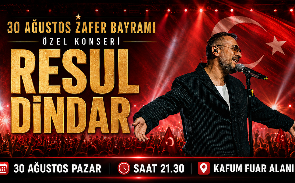 Resul Dindar Kahramanmaraş’ta Sahne Alacak
