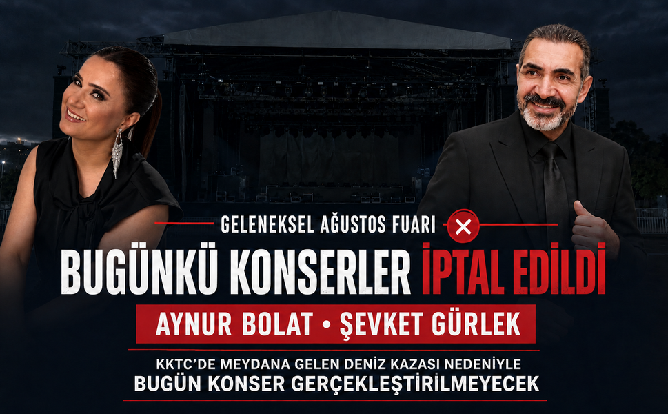 Ağustos Fuarı’nda Bugünkü Konserler İptal Edildi