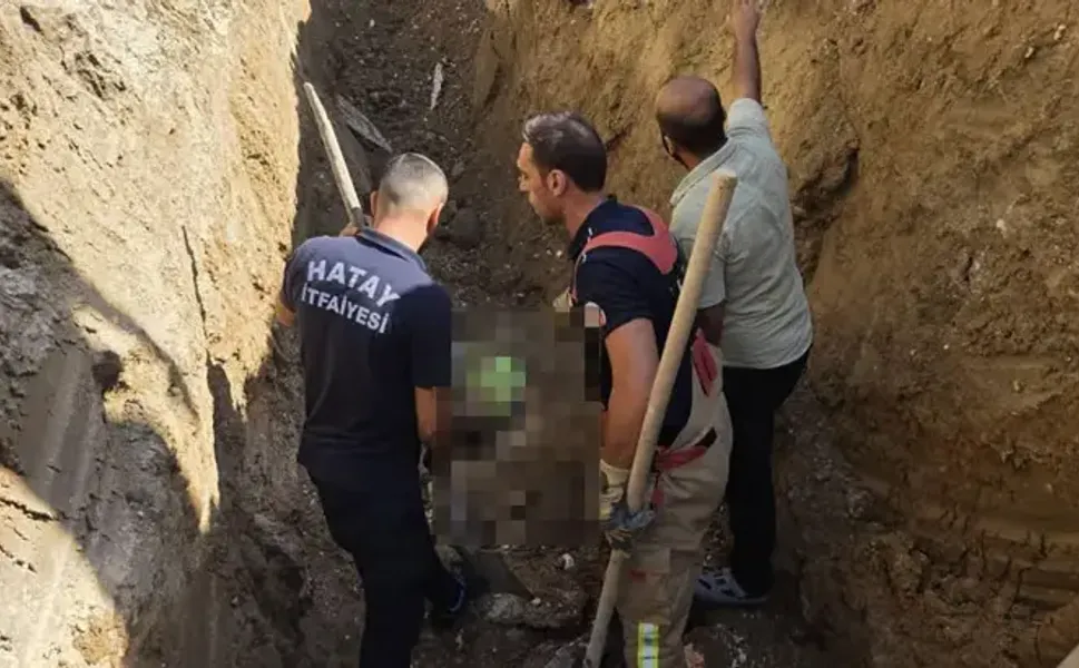 Altyapı çalışmasında göçük altında kalan işçi öldü