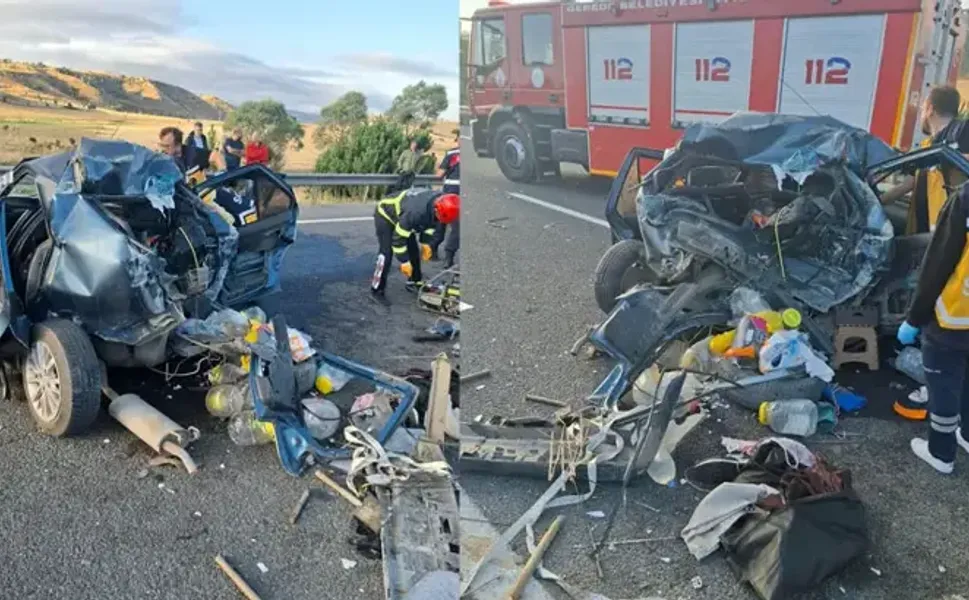 Zincirleme kaza: 2 ölü, 2 ağır yaralı