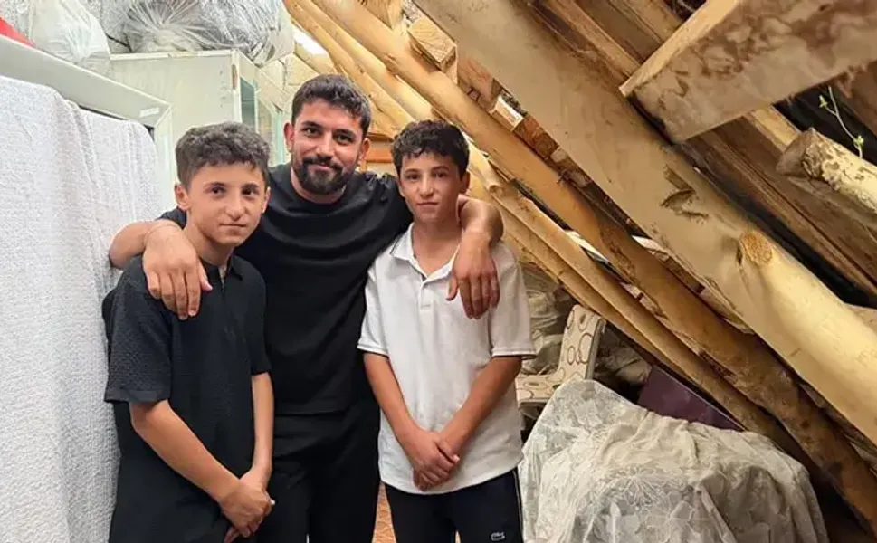 Fen lisesini kazanan ikizlerin ailesinin yarım kalan evleri tamamlanacak