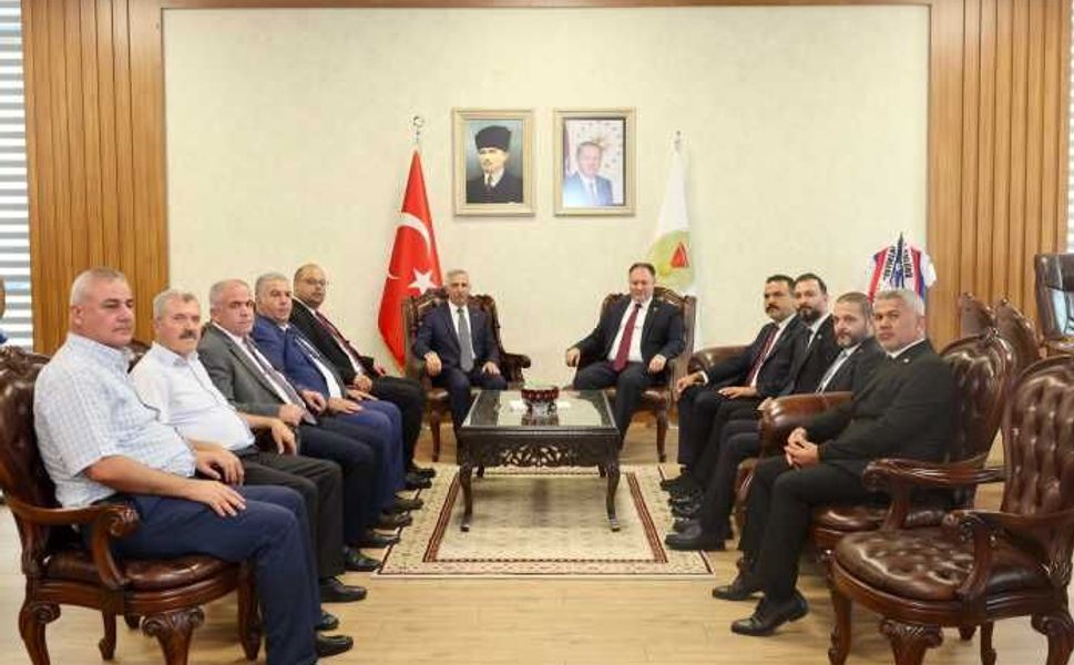 KKTC Cumhuriyet Meclisi Başkanı Öztürkler, Kahramanmaraş'ta ziyaretlerde bulundu