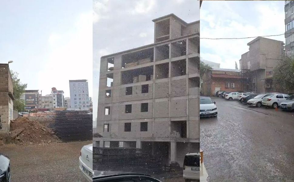 Kahramanmaraş’ta gök gürültülü sağanak yağış etkili oldu