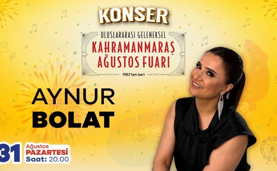 Ağustos Fuarı’nın Son Gününde Aynur Bolat Rüzgârı Esecek