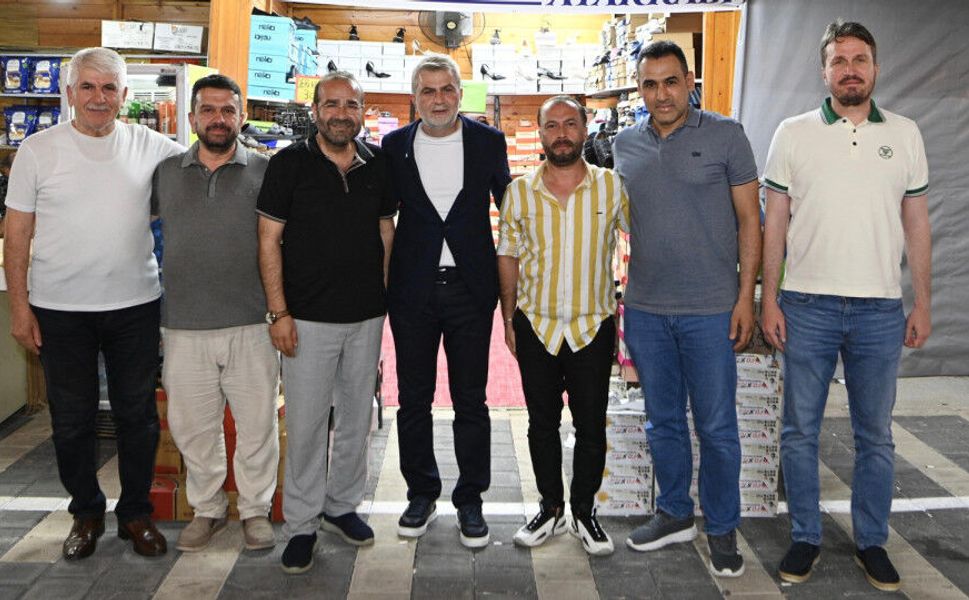 Fırat Görgel, Ağustos Fuarı’nda Esnaf ve Vatandaşlarla Buluştu