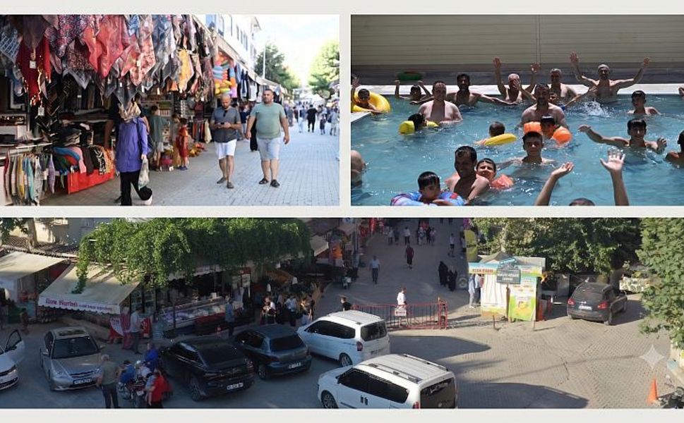 Kahramanmaraş'ın bu bölgesinin nüfusu 3 bin ama yazın 25 bine çıkıyor!