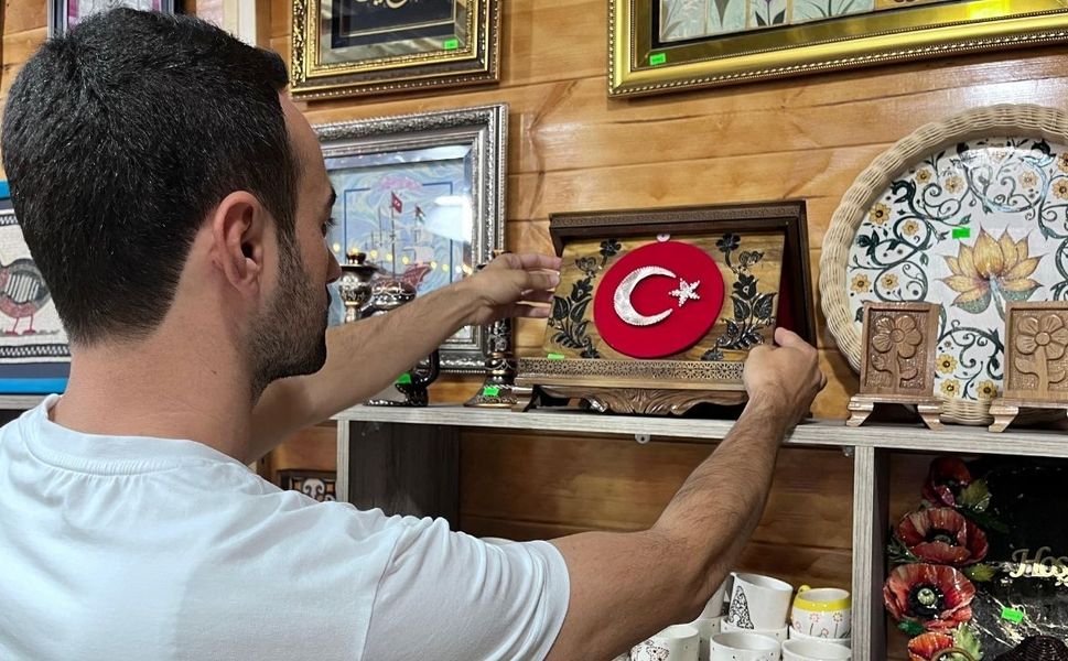 Kahramanmaraş'ta kursiyerlerin el emeği ürünleri Ağustos Fuarında