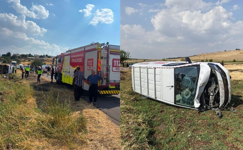 Kahramanmaraş’ta trafik kazası can aldı