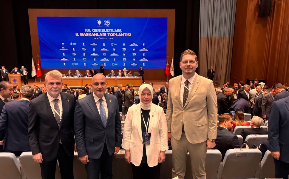 Başkan Görgel, AK Parti 181. Genişletilmiş İl Başkanları Toplantısı’na Katıldı