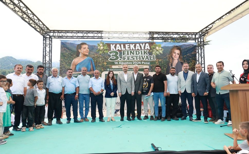 Başkan Toptaş, Kahramanmaraş’ın Karadeniz’i Kalekaya’da Fındık Festivali’ne katıldı