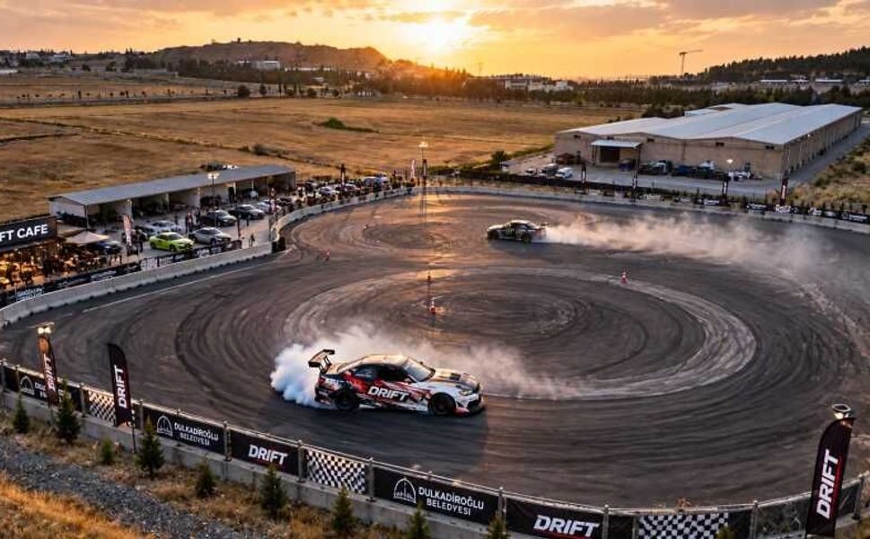 Kahramanmaraş’ın İlk Drift Pisti Açılıyor