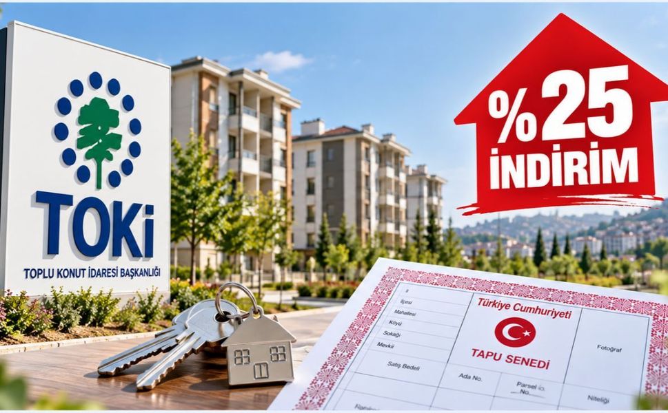 Kahramanmaraşlılar Müjde! TOKİ’nin yüzde 25 indirim kampanyası başladı