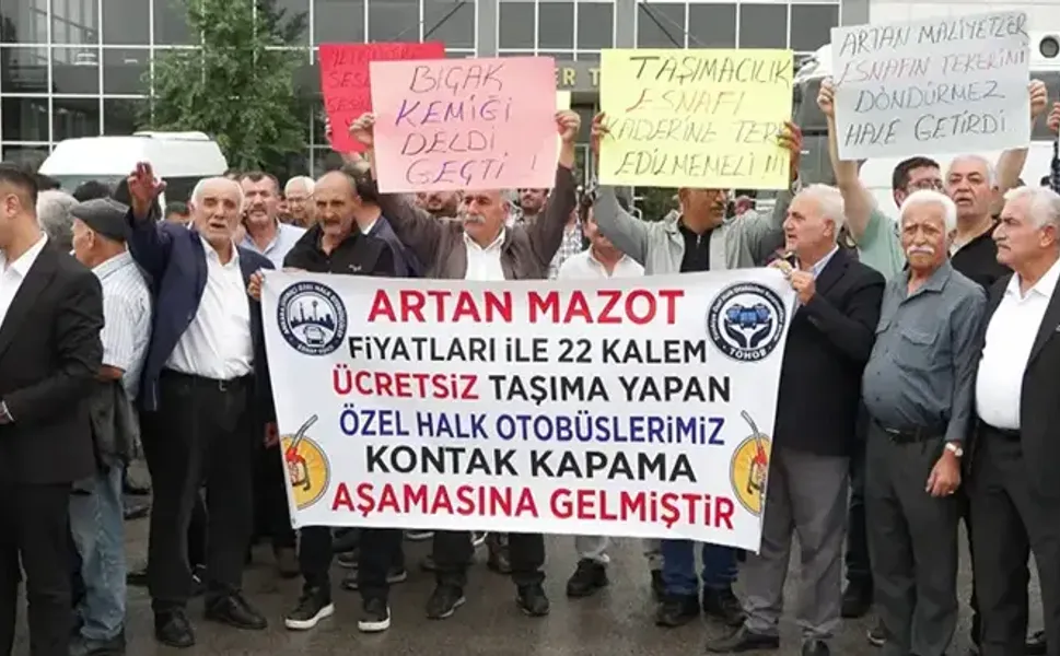 Özel halk otobüsü esnafından ücretsiz taşımaya düzenleme talebi