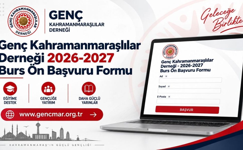 Kahramanmaraşlı Üniversitelilere Müjde! GENÇMAR Burs Başvurularını Başlattı