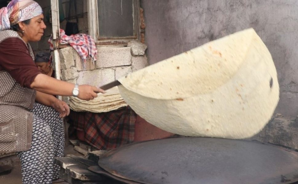 Kahramanmaraş’ta kışlık yufka mesaisi başladı