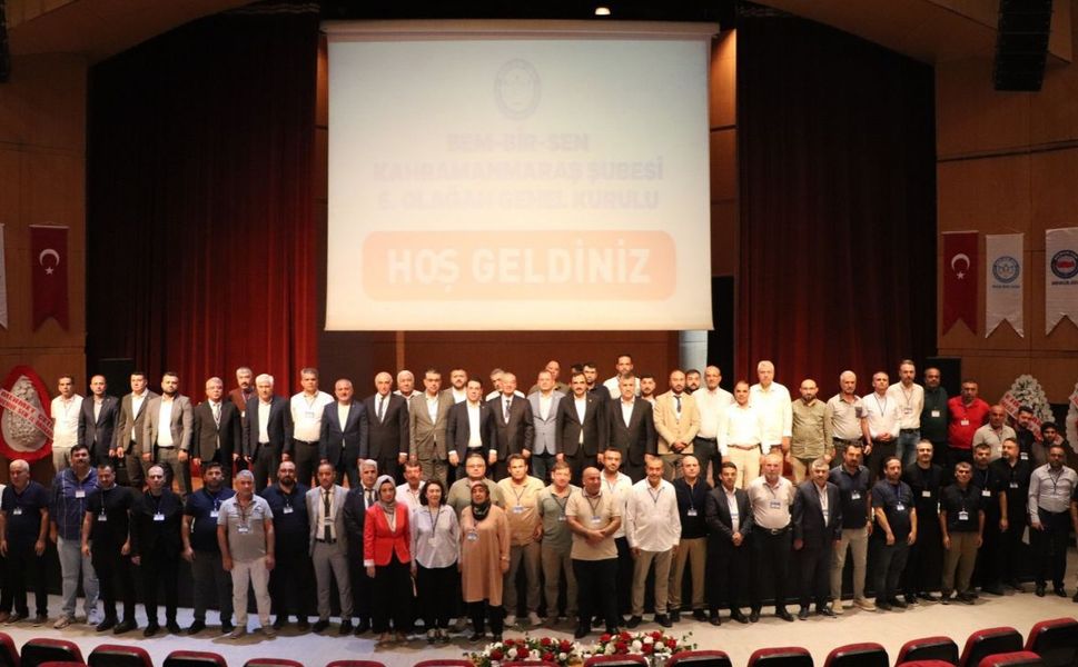 Necati Kahveci güven tazeledi, BEM-BİR-SEN’de yeni dönem başladı