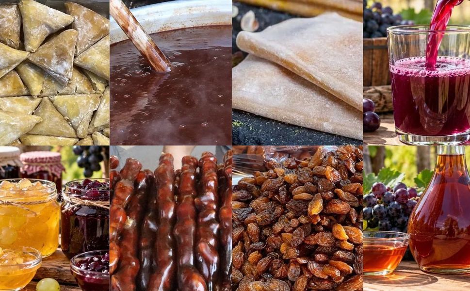 Kahramanmaraş’ta Üzümden Yapılan Lezzetler