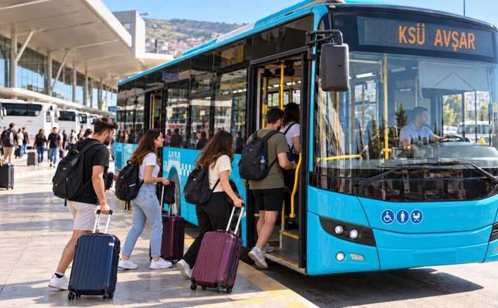 Kahramanmaraş'a Gelen Üniversiteliler Otogardan KSÜ'ye Ücretsiz Gidecek