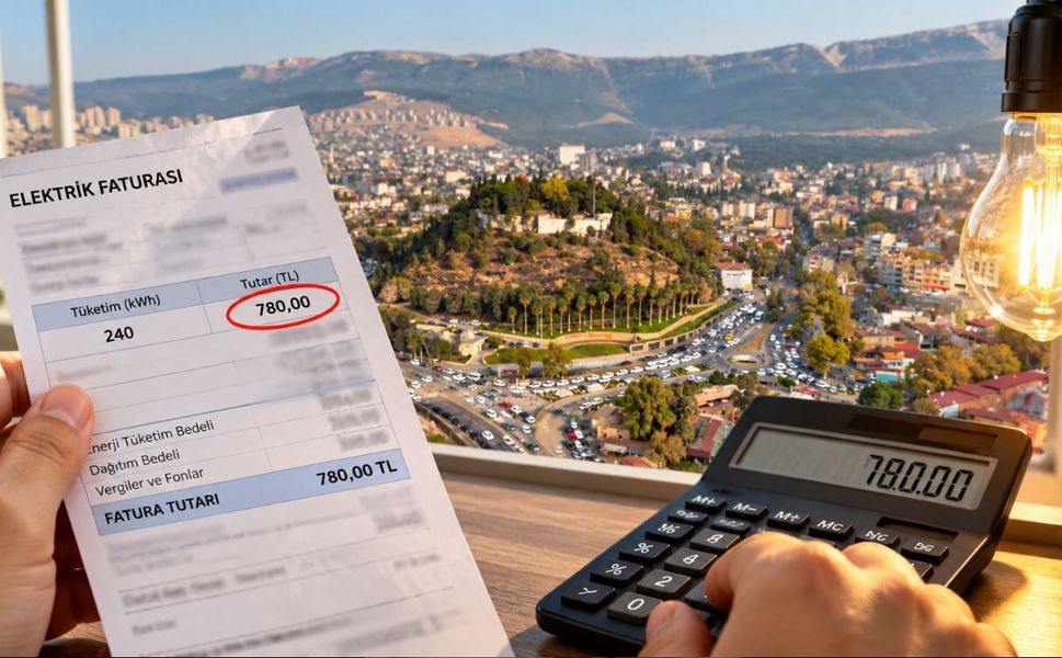 Kahramanmaraş’ta 780 TL’yi Aşan Elektrik Faturalarına Devlet Desteği Kalkabilir
