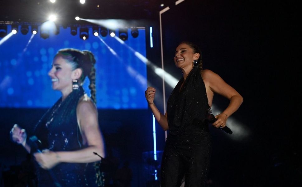 Kahramanmaraş'ta Gecenin Ritmi Merve Özbey ile Yükseldi