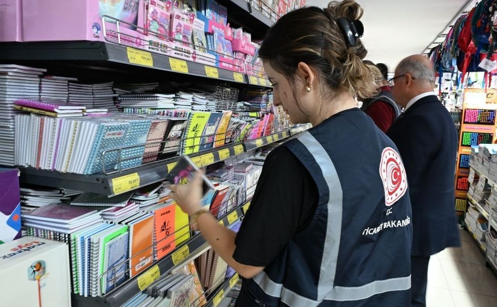 Kahramanmaraş’ta Okul Alışverişi Öncesi Kırtasiye Denetimi