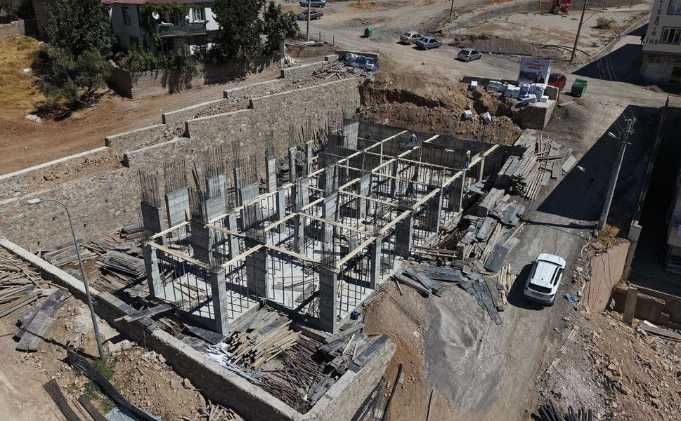 Kahramanmaraş'ta 60 Milyon TL’lik Projede İlk Kat Tamamlandı