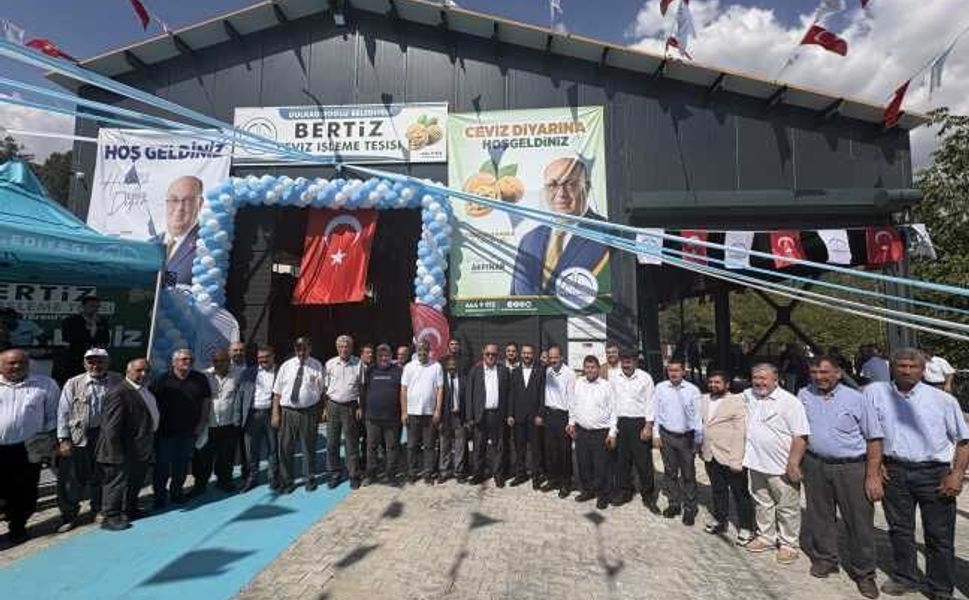 Bertiz Cevizinin Değerini Artıracak Ceviz İşleme Tesisi Hizmete Açıldı