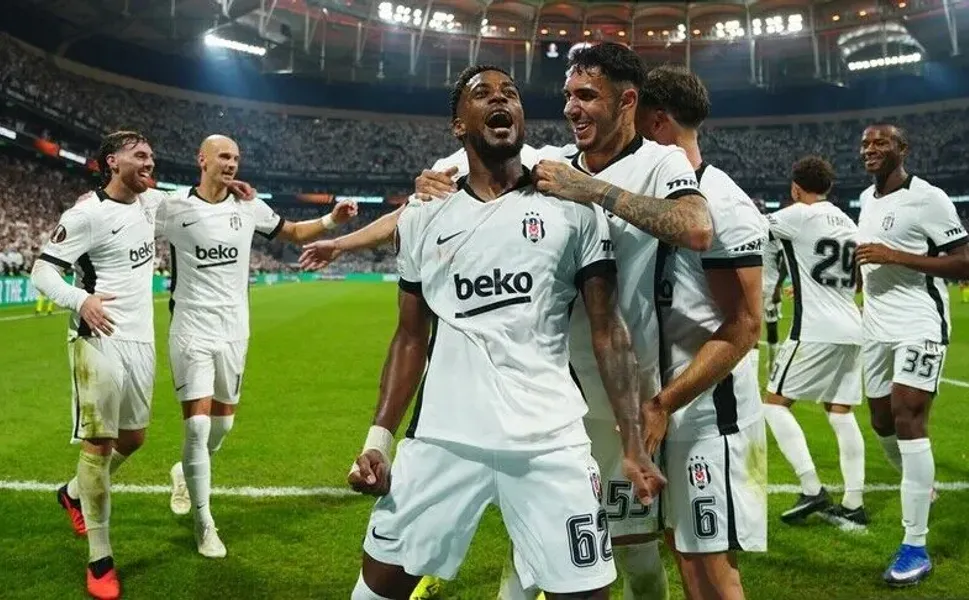 Beşiktaş, UEFA Avrupa Ligi'ne 3 puanla başladı