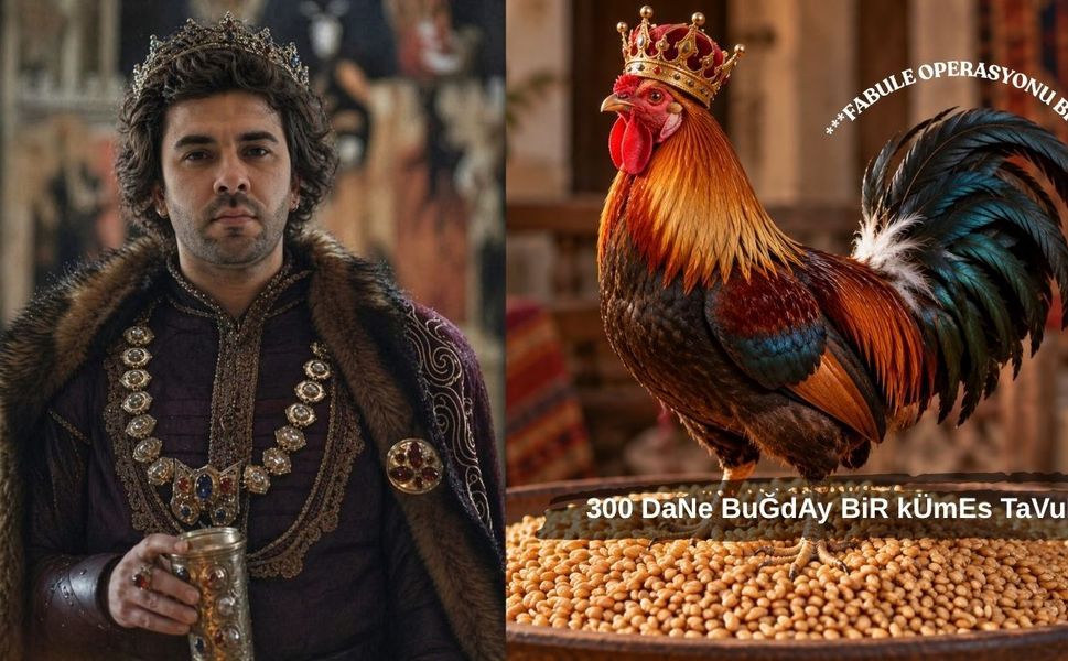 300 DANE BUĞDAYA BİR KÜMES TAVUK