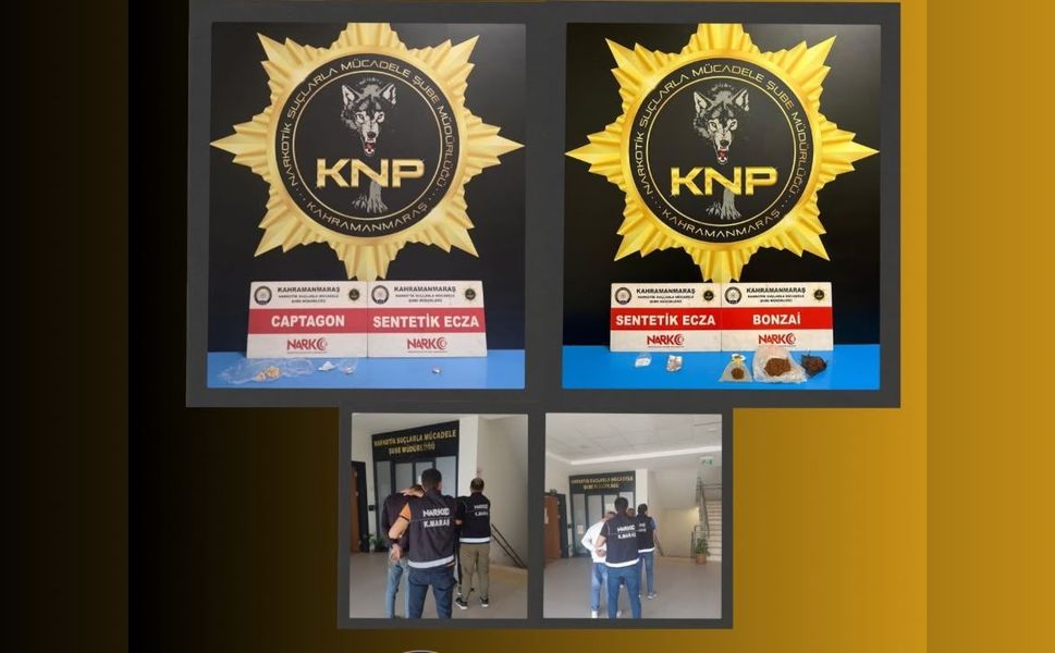 Kahramanmaraş’ta Narkotik Operasyonu: 2 Şüpheli Tutuklandı