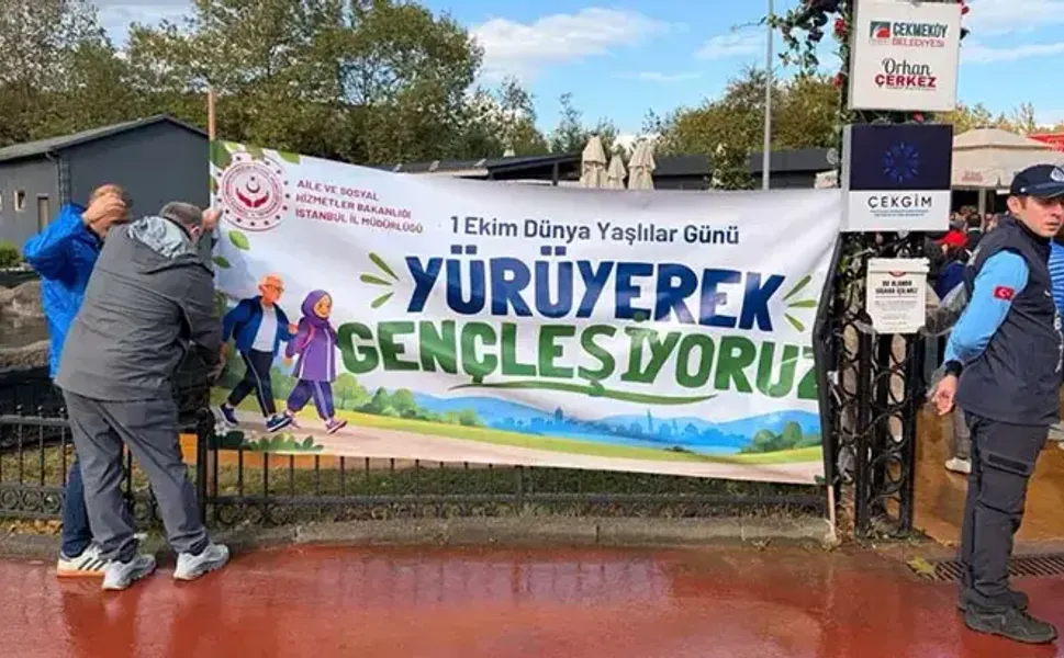 1 Ekim Dünya Yaşlılar Günü'nde 81 ilde eş zamanlı yürüyüş düzenlendi