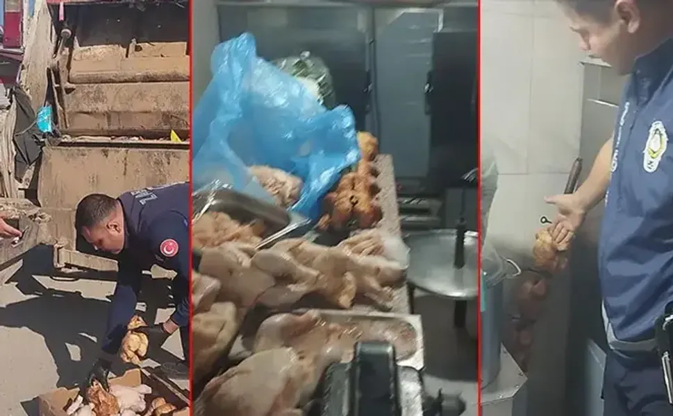 Restoranda bozulmuş tavuk etleri bulundu