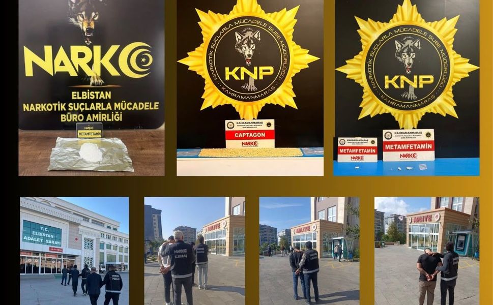 Kahramanmaraş’ta 5 şüpheli tutuklandı