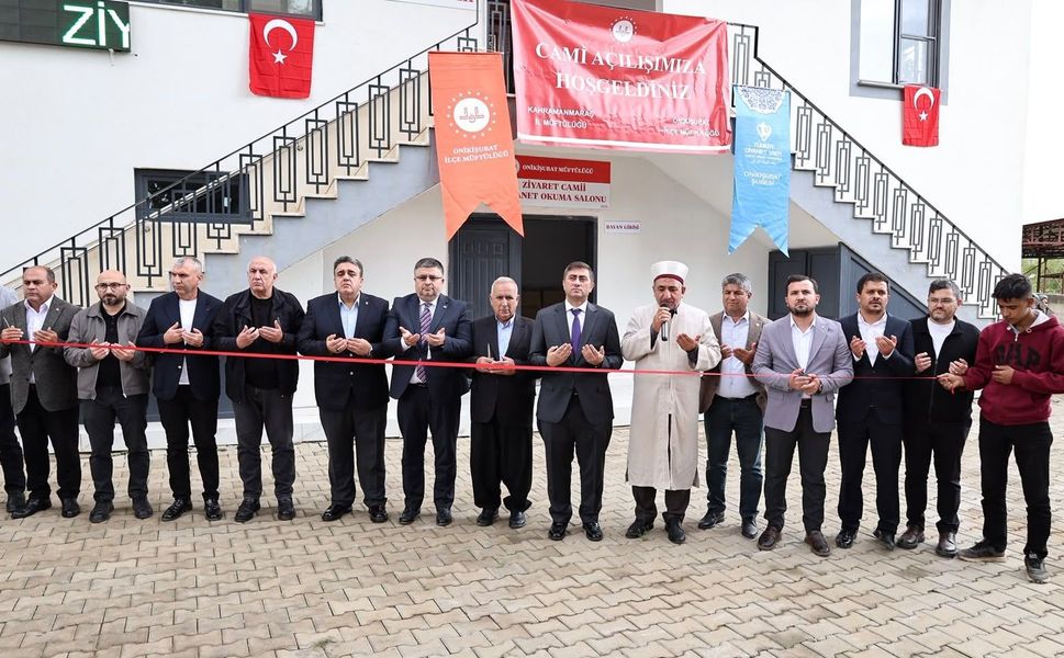 Kahramanmaraş’ta Ziyaret Camii ibadete açıldı