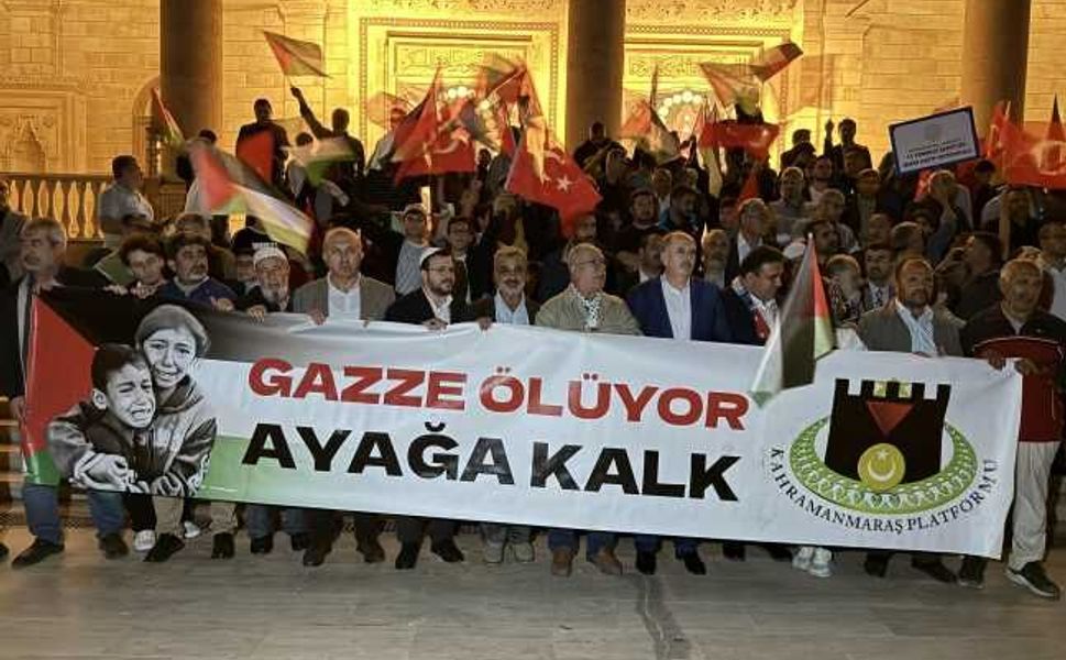 Kahramanmaraş’ta Gazze’nin 3. Yılında Tepkiler Yükseldi