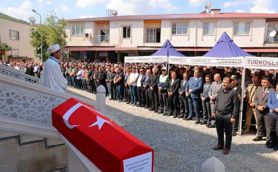 Kahramanmaraş'ta Silahlı Kavgada Ölen Polise Son Görev