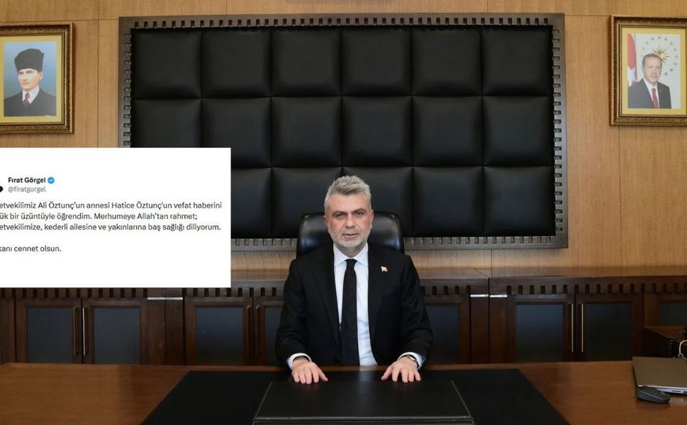 Fırat Görgel’den Ali Öztunç’a Başsağlığı Mesajı